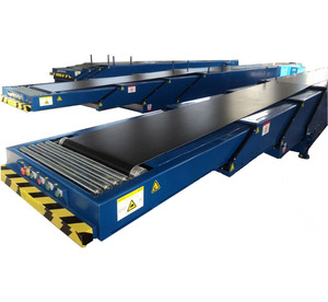 Transporte de carga de contenedores de cartón, cinta transportadora telescópica extensible - Product Image 1