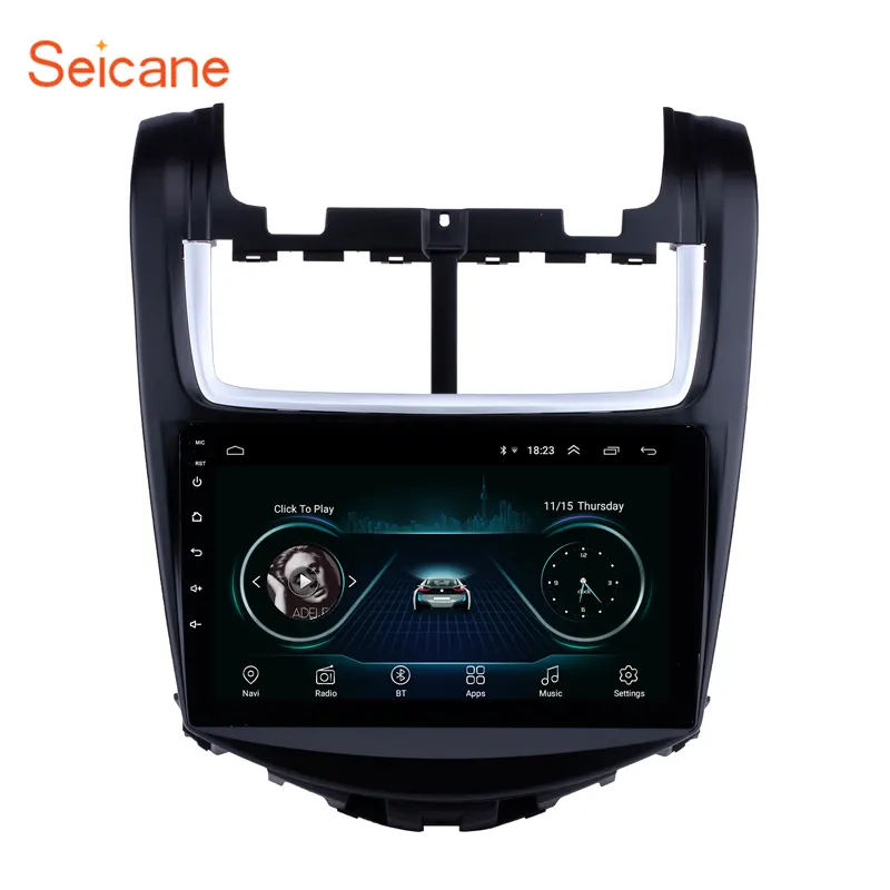 9 inch GPS Navigation Android 9.1 2014 for Chevy Chevrolet Aveo Car Audio System Support Mirror Link 3G