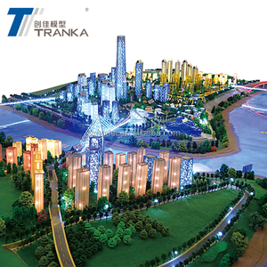 <strong>3D</strong> Urban Planning <strong>Model</strong> with LED Light, <strong>Architectural</strong> <strong>Model</strong> Making - Product Image 3