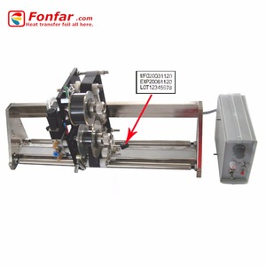 Heiß präge band Chargen nummer Codierung Drucker/Gerät Automatische Verfalls datum Druckmaschine für Flow-Packing-Maschine