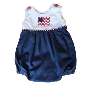 Puresun New Design USA Flag Applique <strong>Kids</strong> Clothes Wholesale Boutique Children Girls Outfit for 4th of <strong>July</strong>