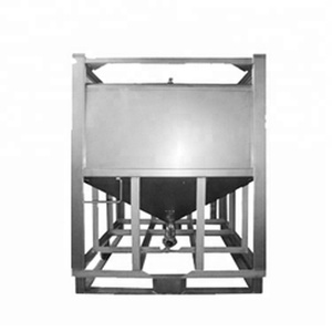 1000L paslanmaz çelik konik alt toz depolama tankı - Product Image 4