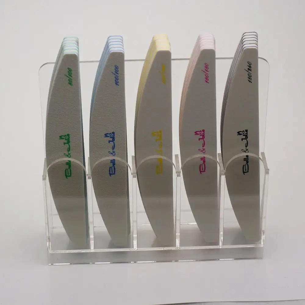 Без электронного двустороннего утилизации, японская наждачная бумага 100/150/180/240, серая пилка для ногтей «Зебра»