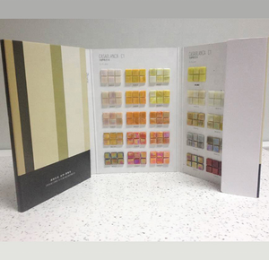 Global Pro 2024 Convenient Stone Sample Catalogue Quartz Stone Sample Suitcase Paper <strong>Booth</strong> <strong>Folding</strong> <strong>Display</strong>
