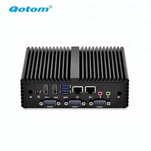 Qotom Q30451P con 4 COM, 2 Ethernet LAN X86 Win 10 Mini PC Core 2,6 GHz Hardware de escritorio MINI computadora - Product Image 2