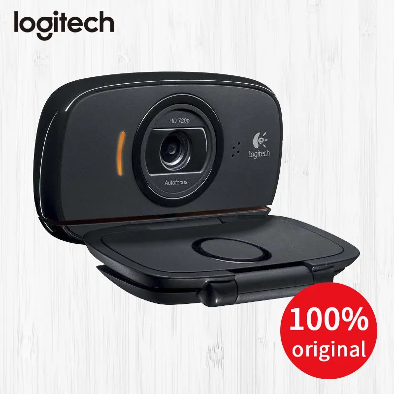 Logitech Webcam C525 Asli 100% Usb, Kamera Laptop Gratis Unduh Perangkat Lunak Penutup Webcam