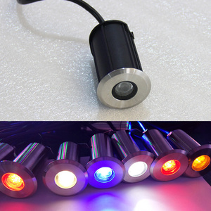 Đèn <span class=keywords><strong>led</strong></span> âm đất ngoài trời chống nước IP68 nhỏ gọn 1w <span class=keywords><strong>3w</strong></span> 42mm chiếu sáng lối đi - Product Image 1