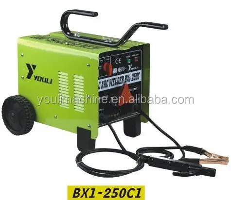 Soldador de transformador de arco BX1 250A, corriente, Manual, máquina de soldadura de Metal