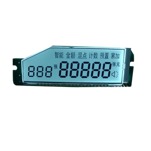 Componentes Electrónicos de pantalla lcd de 7 segmentos