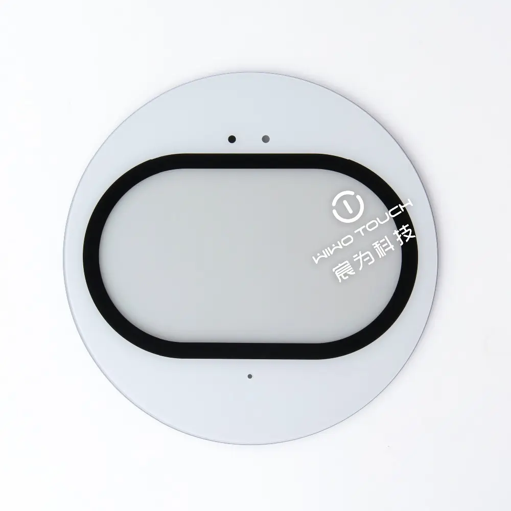 new design 7" circular touch screen for Robot face custom make touch screen panel