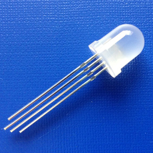 Dip Common Cathode Multi-farbe Through Hole Round Clear Frost 4 Pin RGB LED Diode 10mm für Display - Product Image 4