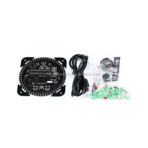 Uhr DIY Rotierenden DS1302 Digitale Led-anzeige Modul Alarm Elektronische Digitale LED Temperatur Display Uhr DIY Kit 5V - Product Image 3