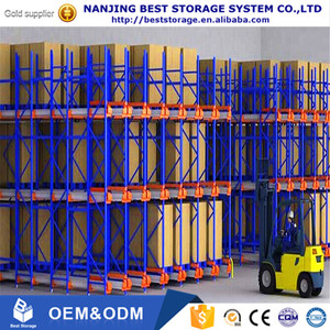 500-1500kg/pallet More Storage Capacity <strong>Automated</strong> Heavy Duty Shuttle Pallet Rack Radio Shuttle Racking <strong>System</strong> Attractive Price