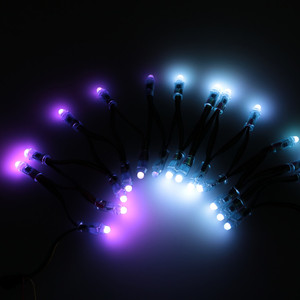 2018 New Arrival Programmable Ws2818 5v 12mm Rgb <strong>Led</strong> <strong>Pixel</strong> Light Bullet <strong>Module</strong> <strong>Node</strong> <strong>String</strong> for Christmas Decoration - Product Image 6