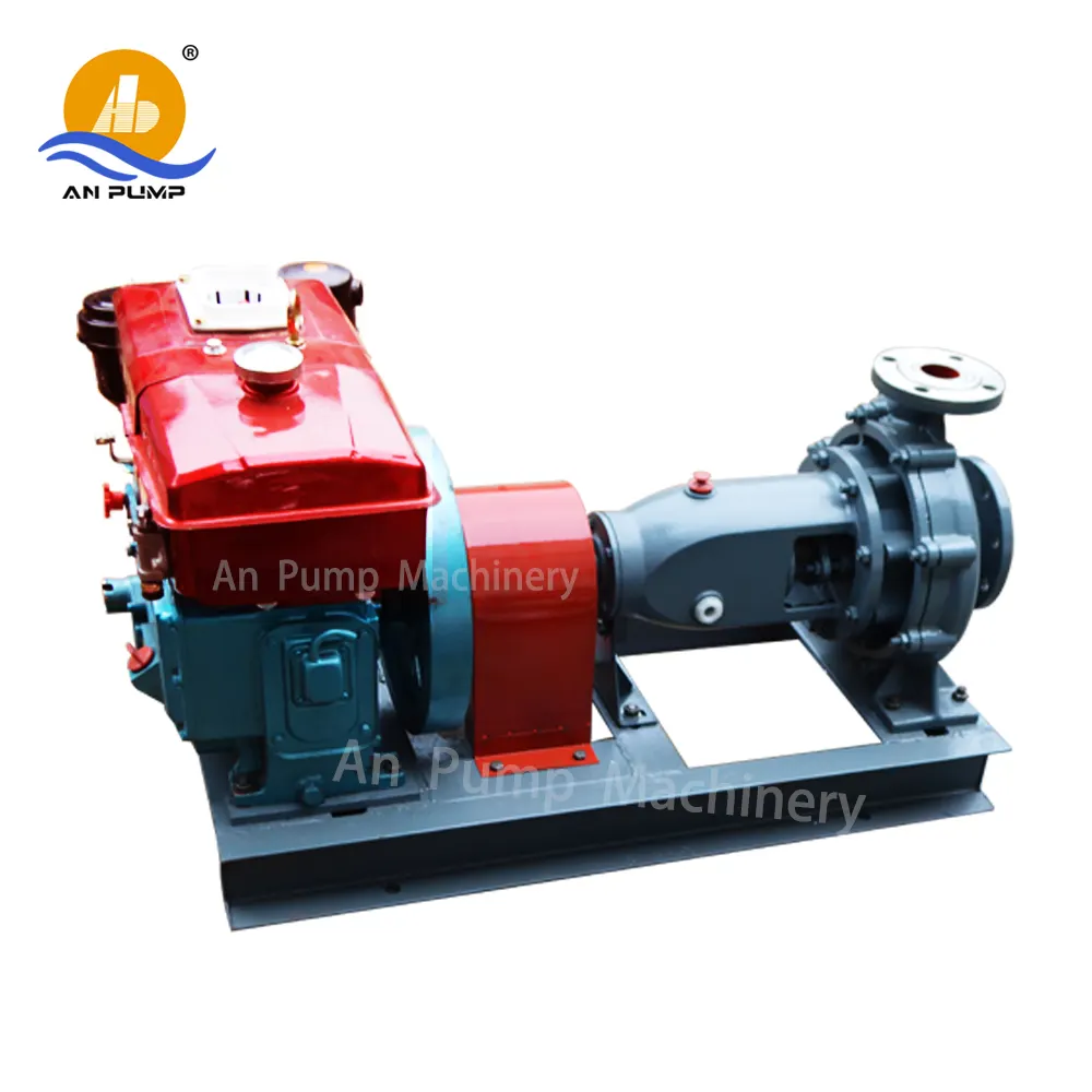 Single cylinder diesel engine motopompe diesel irrigation pump