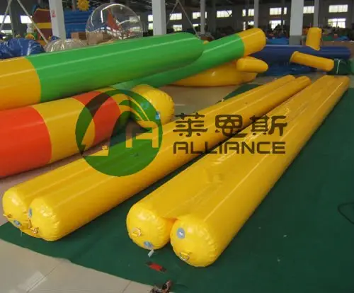 inflatable single bridge swimming pool bridge floating bridge