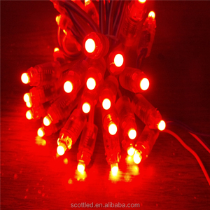 Mini <span class=keywords><strong>LED</strong></span> étanche IP68 12 volts, 50 pièces, <span class=keywords><strong>module</strong></span> de pixels WS2811 de 9 mm, lumière de type balle, lumière de lettre - Product Image 3