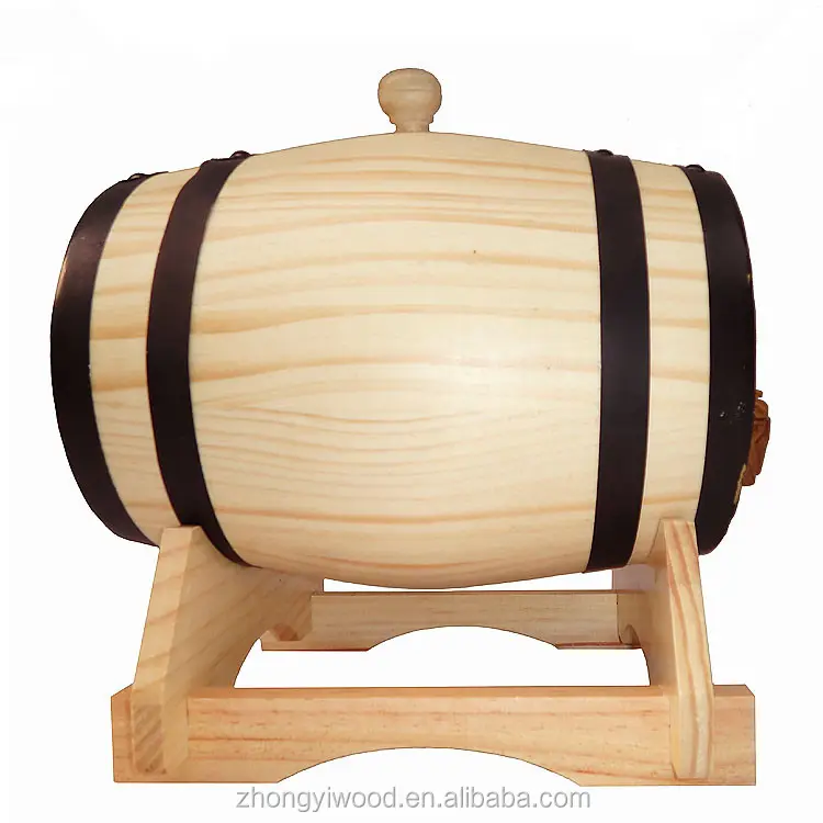 Ручная работа внутри toastingsmall American oak wine barrel