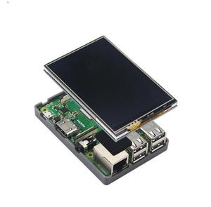 Taidacent Mpi3508 Raspberry Pi 3 4 RPI Mini Monitor del PC 480x320 3.5 "Pollici Tft Lcd Touch Screen Resistivo di Tocco schermo di Visualizzazione dello schermo Scudo