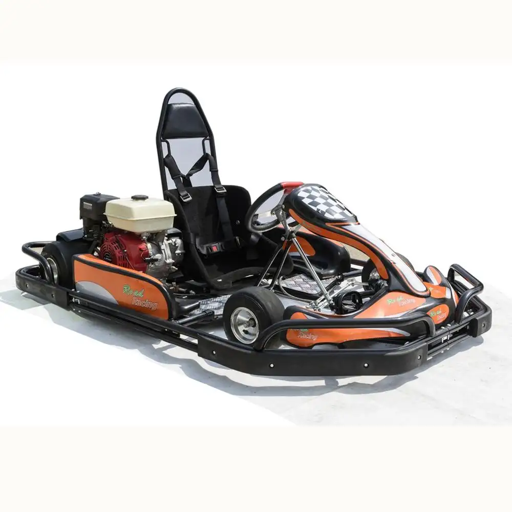 Diskon Go Kart dewasa profesional frame baja Off Road Ride On bensin Go Kart