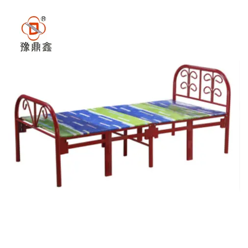 Luoyang YUDINGXIN sales metal folding bed for dormitory/school/home used furniture
