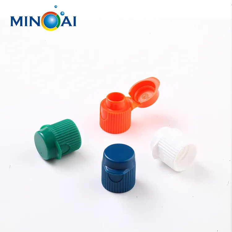 Настраиваемые цветные трубки для зубной пасты, производитель мини-винтовой крышки, пластиковые откидные крышки