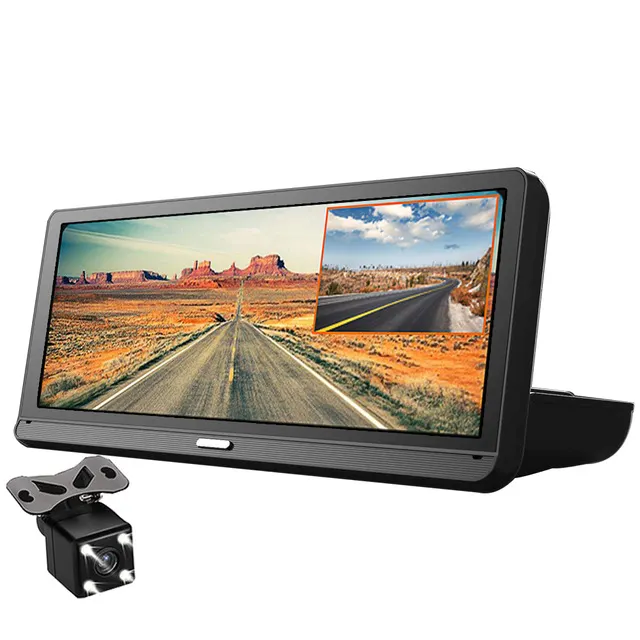 8 дюймов Автомобильный gps-навигатор видеорегистратор FHD 1080p Android автомобильный видеорегистратор 4G ADAS камера ночного видения, Wi-Fi, дистанционное наблюдение Dashcam