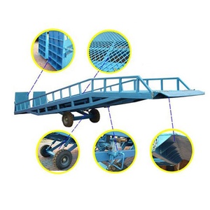 6 T 8 T 10 T 15 T 可移动码头矫正器汽车坡道车桥用于装载集装箱 - Product Image 2