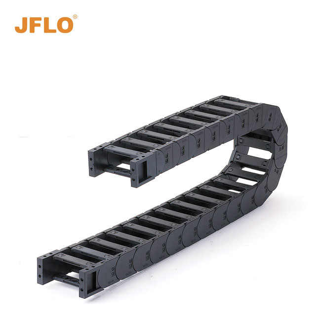 JFLO Energy Plastic Cable Chain 25mm Drag Chain J25Q.1.S Bridge Type Open Cable Carrier