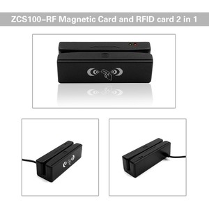 Conveniente ZCS100-RF connettore personalizzato HF 13.56MHz RFID/NFC Card Reader Writer Module/MSR 2-IN-1 Card Reader - Product Image 2