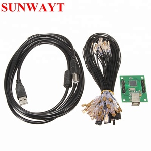 2 Player <strong>Arcade</strong> to <strong>USB</strong> <strong>Controller</strong> Wiring Kit for MAME Keyboard Encoder/2player <strong>Arcade</strong> <strong>USB</strong> <strong>Controller</strong> for Game Machine