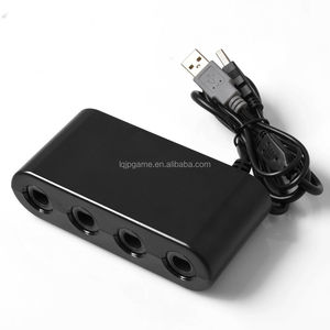 4พอร์ตสำหรับอะแดปเตอร์ตัวควบคุม GameCube สำหรับ Wii U และ PC สำหรับอะแดปเตอร์ตัวควบคุม GameCube สำหรับพี่น้องซุปเปอร์สแมช - Product Image 1