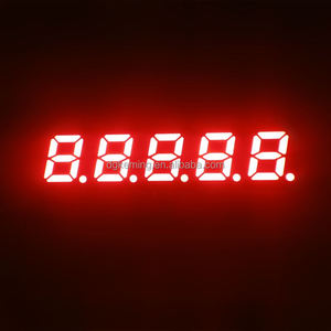 Mini 7 Segment 5 Digits 0,28 zoll 5 digit 7 segment led-anzeige