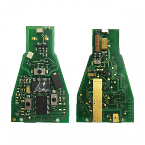 CN002040 orijinal akıllı anahtar (PCB) ile 3 düğme frekans 433 MHz ile NEC işlemci siyah anahtar - Product Image 1