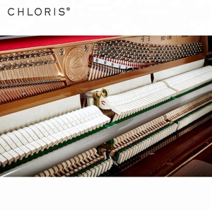 Chloris Shanghai Brand Price Wooden Upright Piano Brown Polish HU- 110 - Product Image 6
