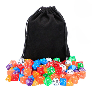 Toptan fiyat çokyüzlü oyun zar seti çanta ile zindanlar ve Dragons DND D & D MTG RPG kart oyunları - Product Image 2