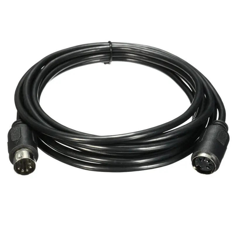 Langlebiger PVC 1 M 5-poliger Stecker an Buchse Buchse Audio-Verlängerung kabel MIDI-Kabel Bester Preis