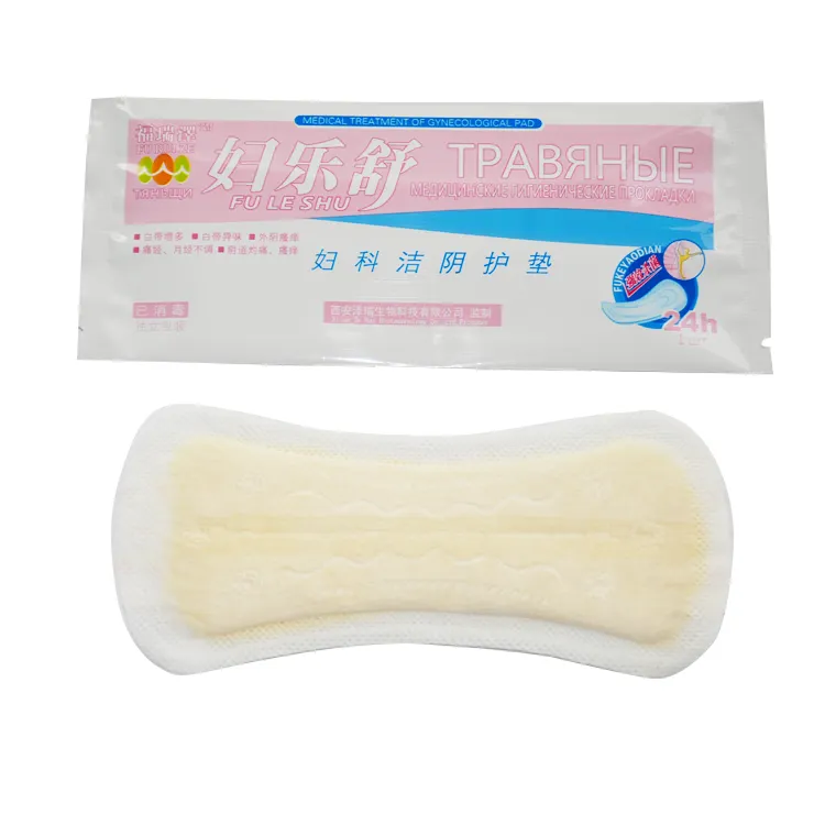 Good effects Chinese Cold Mint Herbal Sanitary Pads for women health