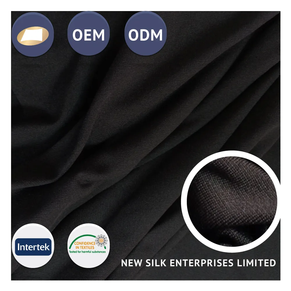 Free sample bamboo charcoal fiber spandex fabric for underwear