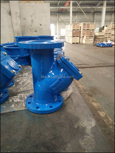 4 אינץ <span class=keywords><strong>DN100</strong></span> PN10 GG25 יצוק ברזל מים שסתום של סין מפעל אוגן סוג Y מסננת - Product Image 5