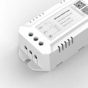 Google ev Alexa elektrik 3gang Wifi anahtarlama paneli modülü ile çalışan akıllı ev cihazı - Product Image 3