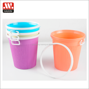 Haixing lixeira de lixo, lata de lixo de plástico popular para casa 6.8l lixeira de lixo
