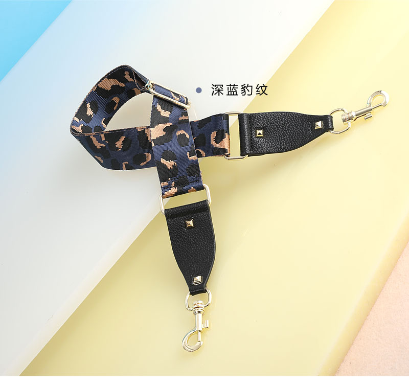 #F leopard Navy