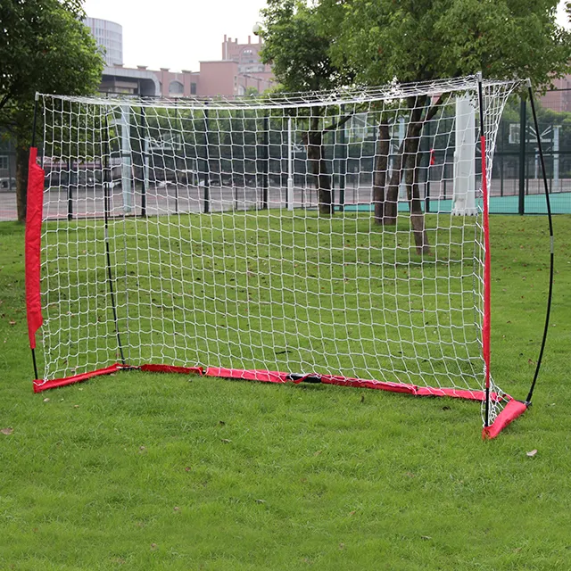 Portátil de fútbol red práctica objetivo neto y Marco