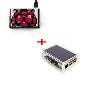 Venta caliente 3,5 pulgadas TFT LCD de pantalla táctil de la pantalla + caso de acrílico + Stylus para Raspberry Pi 3 Modelo B junta - Product Image 1