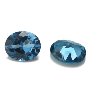 <span class=keywords><strong>106</strong></span> # Hot Sale Oval Cut Spinel Gems Synthetic Blue Sapphire