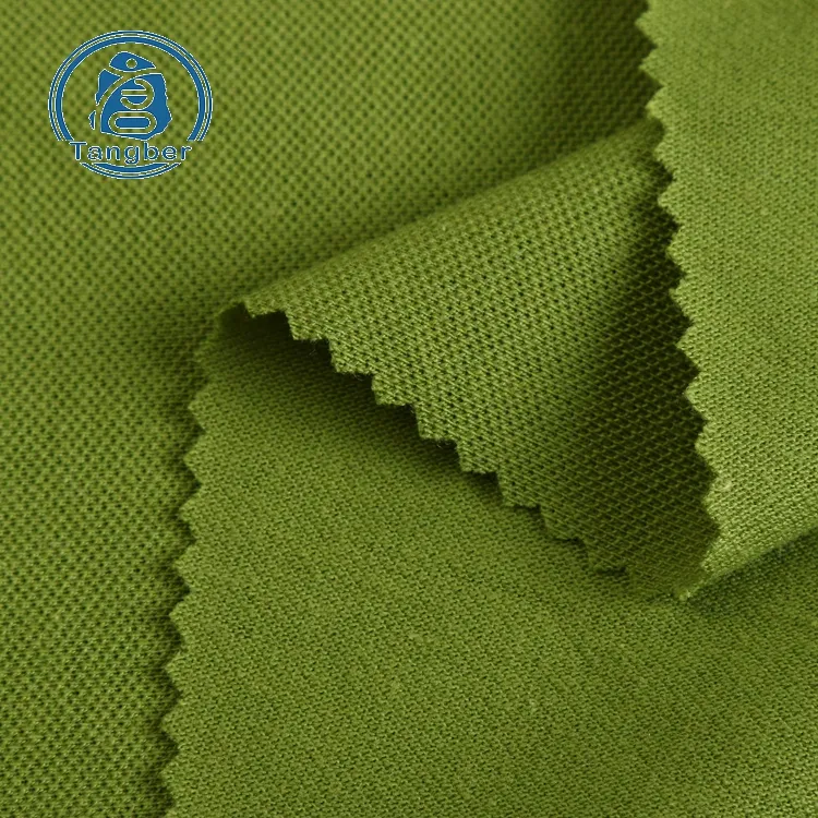 High quality pk fabric 100% cotton pique polo fabric