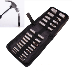 เครื่องเจาะหนังแบบรูกลวง15ชิ้น,อุปกรณ์เจาะรูขนาด3-25มม. จากโรงงาน - Product Image 2