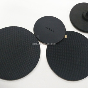小型圆形粘性硅橡胶脚垫，带 3m 粘合剂背面 - Product Image 4
