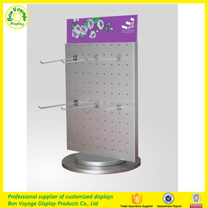 Benutzerdefinierte Metall <span class=keywords><strong>pop</strong></span> rotating arbeitsplatte haken <span class=keywords><strong>display</strong></span> rack